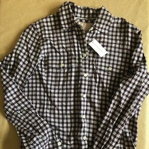 BR Plaid Button-Up - Size S
